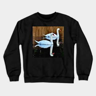 The swans of Conquet Crewneck Sweatshirt